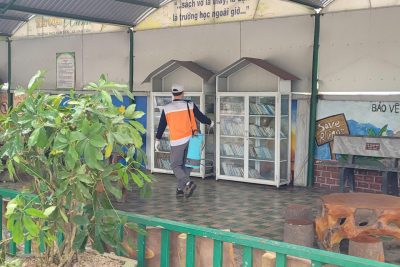 Trường THCS Nam Tiến phòng chống bệch dịch